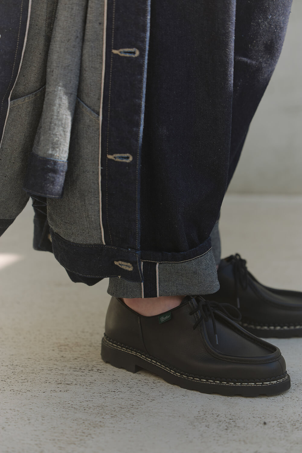 セルビッジパンツ