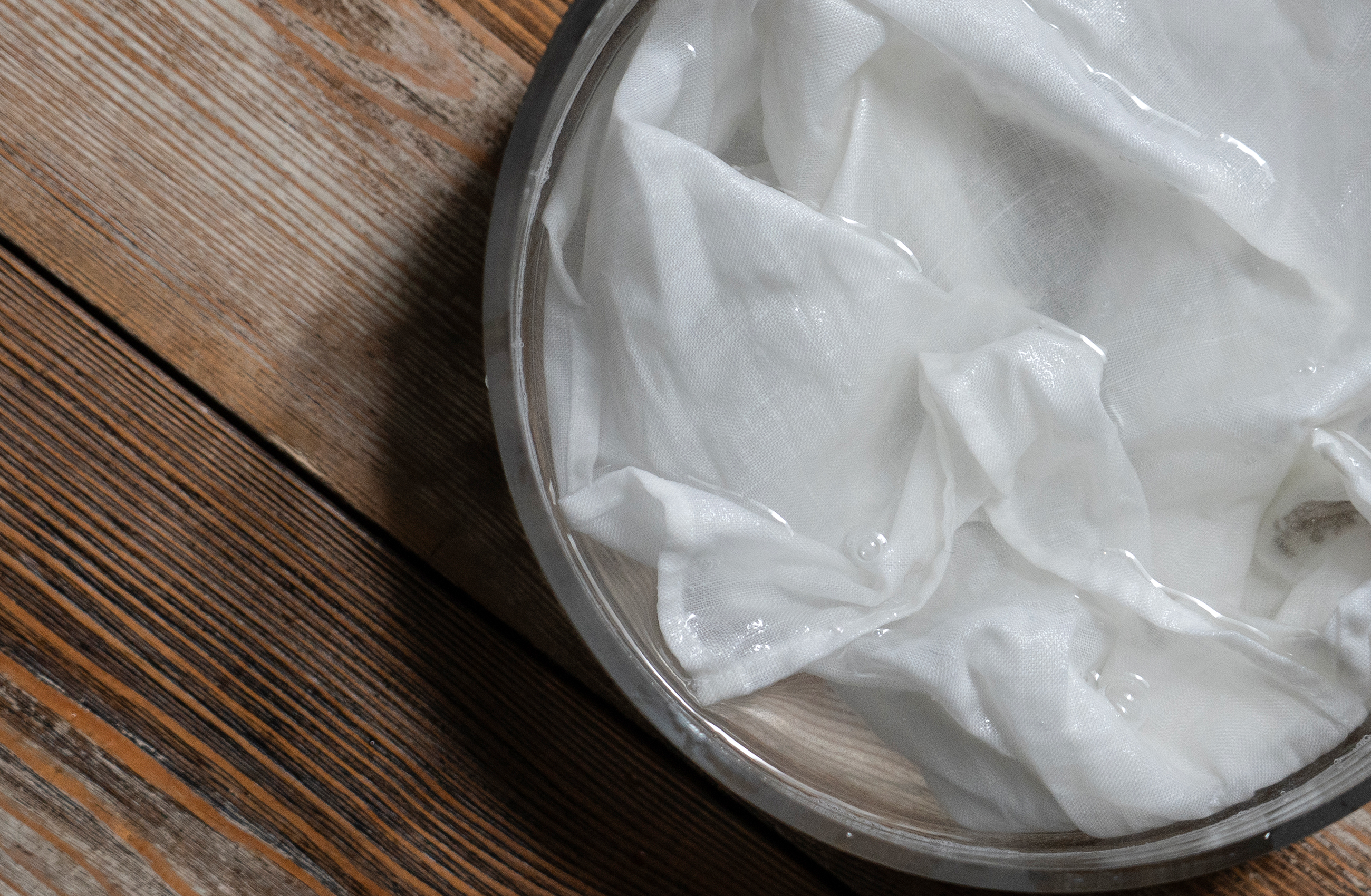 柔軟剤のボトルディテール