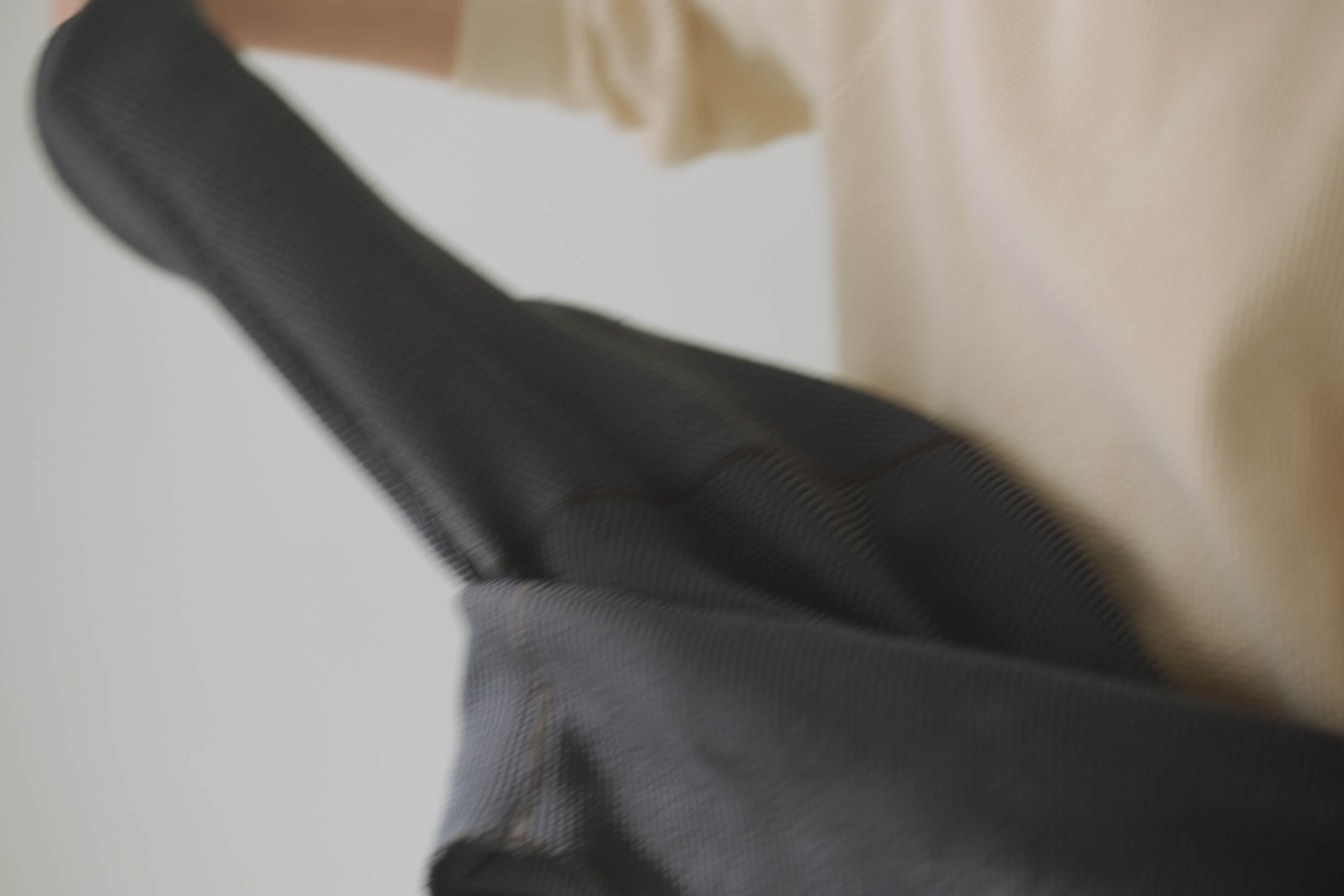 ワッフル生地2色