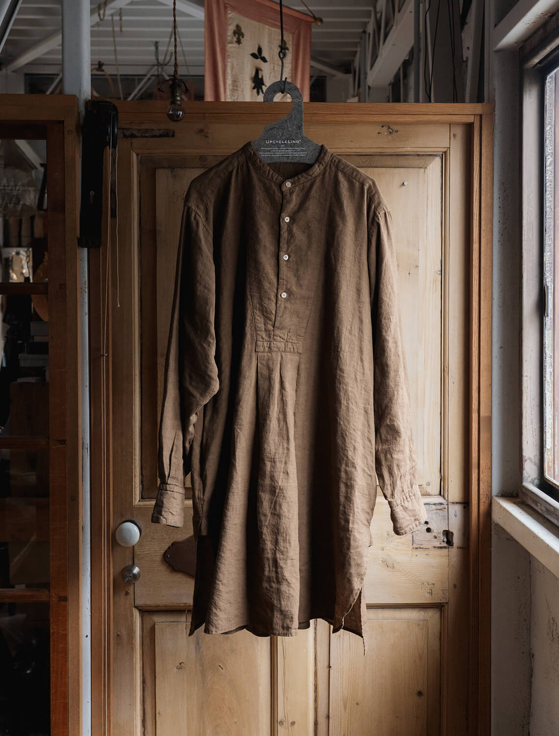 Ethical Dyed Omi-Zarashi Shirt